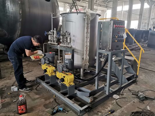 Máy định lượng tự động thành phố 4000L / h Thép carbon