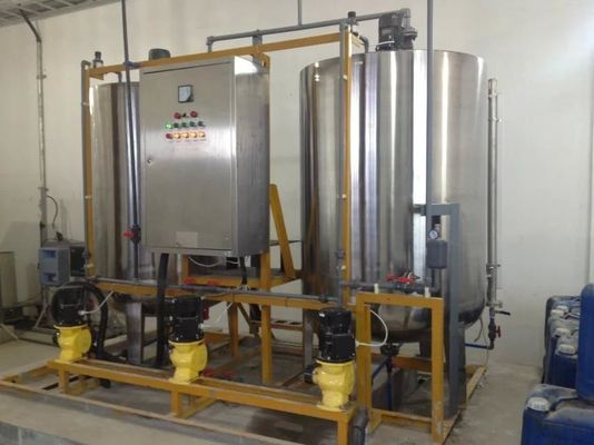 Hệ thống định lượng hóa chất bằng thép không gỉ, Máy định lượng nước y tế