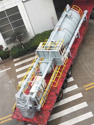 Kho chứa vôi bằng thép không gỉ Xử lý bùn mỏ Silo