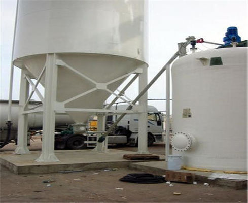 Bể chứa vôi bằng thép cacbon Silo Xử lý khí thải hóa học Bể chứa số lượng lớn