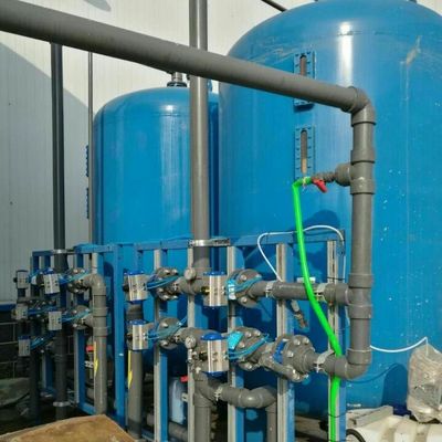 Lớp lót cao su Thiết bị lọc nước thải Vật liệu thép cacbon Q235
