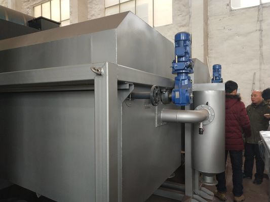 Thiết bị khử nước bùn bằng thép không gỉ, Xử lý nước thải máy ép đai 10m3 / h