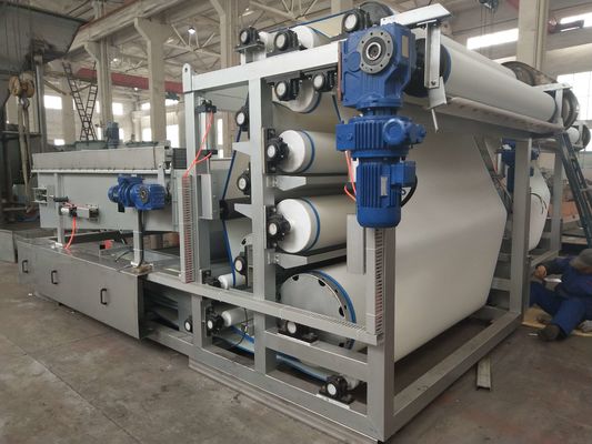 Máy ép trục vít khử nước bùn 1500mm, Thiết bị khử nước bùn ISO Nước thải