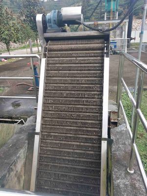 Màn hình thanh thép không gỉ cơ khí 3.0KW Màn hình thanh lọc nước thải