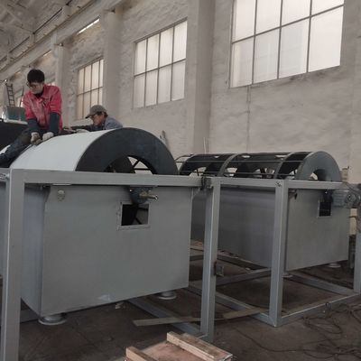 Vòng quay trục vít Trục quay Máy làm dày trống quay Trọng lực Chất làm đặc bùn 30m3 / H